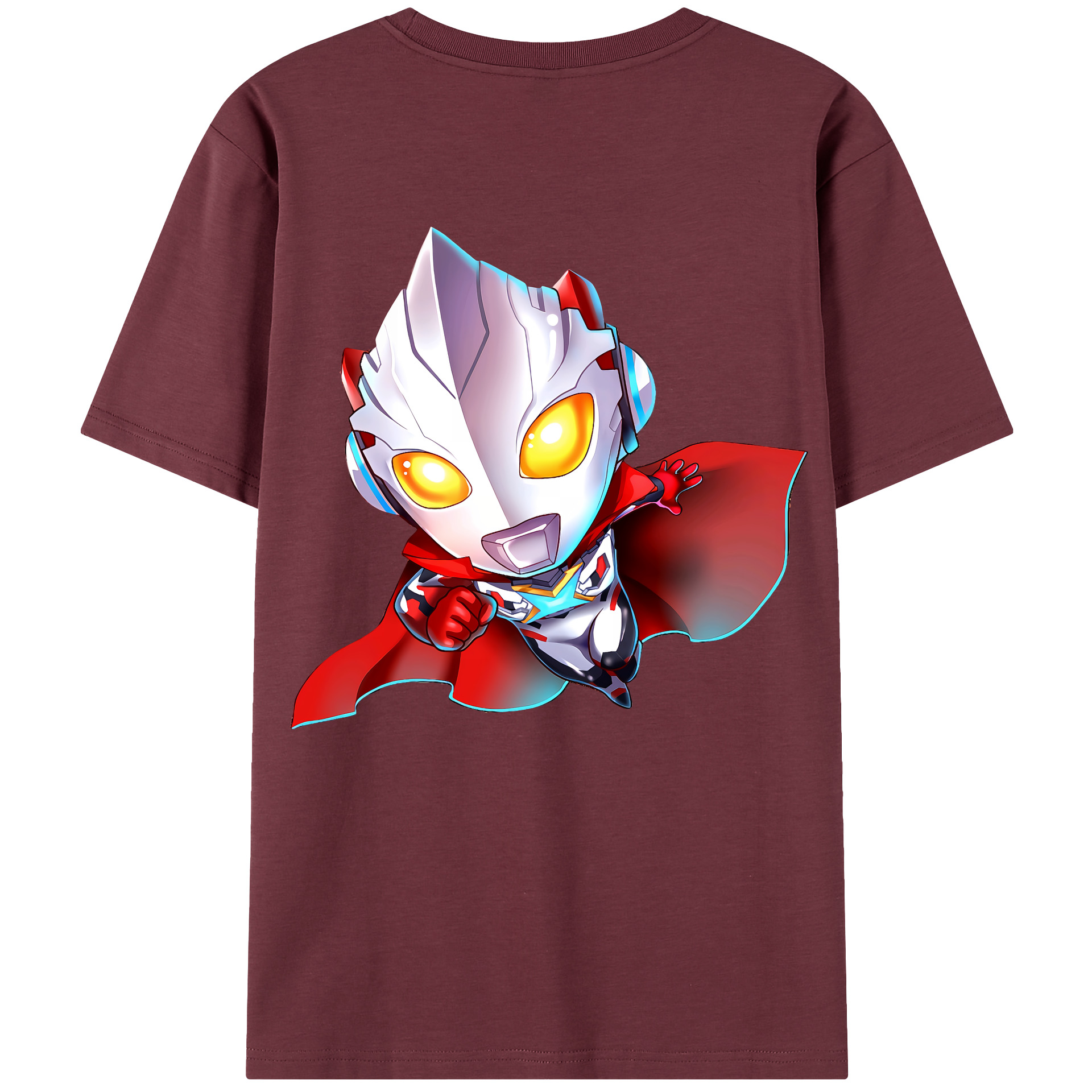 （画像用） ウルトラマン Ultraman 綿100％半袖Tシャツ（背面プリント）